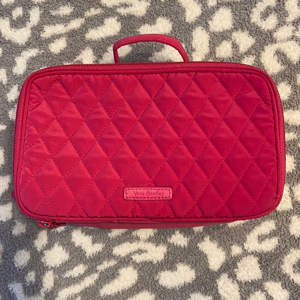 Vera Bradley blush and brush case